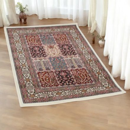 Tapis Persan beige Kheshti 80x120 tapis acrylique de luxe