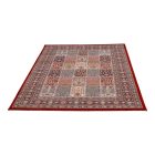 Tapis acrylique à motif Kheshti - bordeaux 140x200