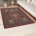 Tapis Persan bordeaux KHESHTI 160x230 tapis de salon en acrylique