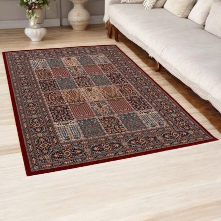 Tapis acrylique à motif Kheshti - bordeaux 160x230