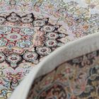 Tapis persan Isfahan beige 140x200 tapis acrylique de qualité supérieure