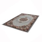 Tapis acrylique à motif Tabriz - gris 140x200
