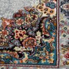 Tapis acrylique à motif Tabriz - gris 140x200