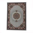 Tapis acrylique à motif Tabriz - gris 160x230