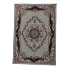 Tapis acrylique à motif Tabriz - gris 160x230