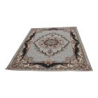 Tapis acrylique à motif Tabriz - gris 160x230