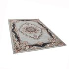 Tapis acrylique à motif Tabriz - gris 160x230