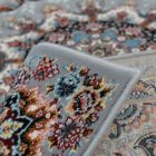 Tapis acrylique à motif Tabriz - gris 160x230