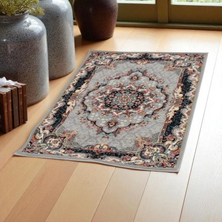 Tapis acrylique à motif Tabriz - gris 80x120