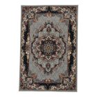 Tapis acrylique à motif Tabriz - gris 80x120