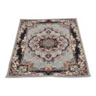 Tapis acrylique à motif Tabriz - gris 80x120