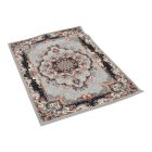 Tapis acrylique à motif Tabriz - gris 80x120