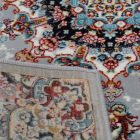 Tapis acrylique à motif Tabriz - gris 80x120