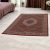 Tapis acrylique à motif Bidjar - bordeaux 140x200