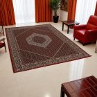 Tapis Persan bordeaux BOKHARA 160x230 tapis acrylique de haute qualité pour le salon