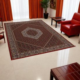 Tapis acrylique à motif Bidjar - bordeaux 160x230
