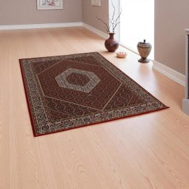 Tapis acrylique à motif Bidjar - bordeaux 60x90