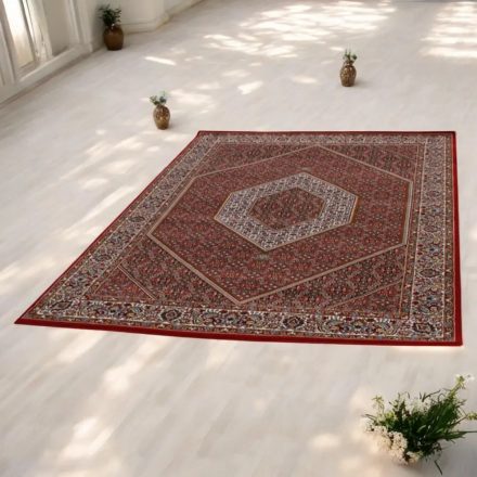 Tapis persan bordeaux Bidjar 60x90 tapis acrylique de qualité supérieure