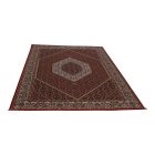 Tapis persan bordeaux Bidjar 60x90 tapis acrylique de qualité supérieure