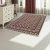 Tapis acrylique à motif Bokhara - beige 140x200