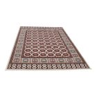 Tapis acrylique à motif Bokhara - beige 140x200