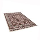 Tapis acrylique à motif Bokhara - beige 140x200