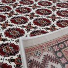 Tapis acrylique à motif Bokhara - beige 140x200
