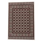 Tapis acrylique à motif Bokhara - beige 160x230