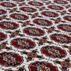 Tapis acrylique à motif Bokhara - beige 160x230
