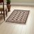 Tapis acrylique à motif Bokhara - beige 60x90