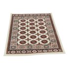 Tapis acrylique à motif Bokhara - beige 60x90
