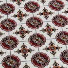 Tapis acrylique à motif Bokhara - beige 80x120