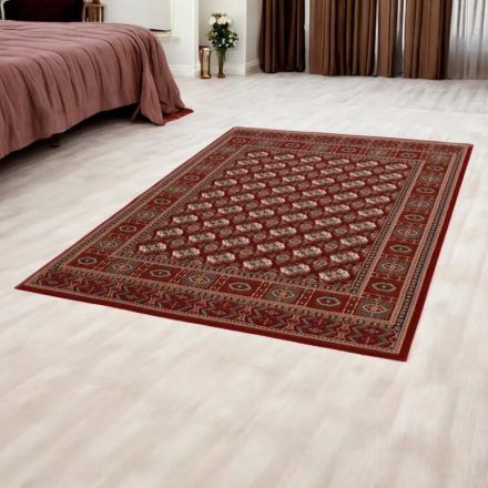 Tapis Persan bordeaux BOKHARA 140x200 tapis de luxe pour la chambre