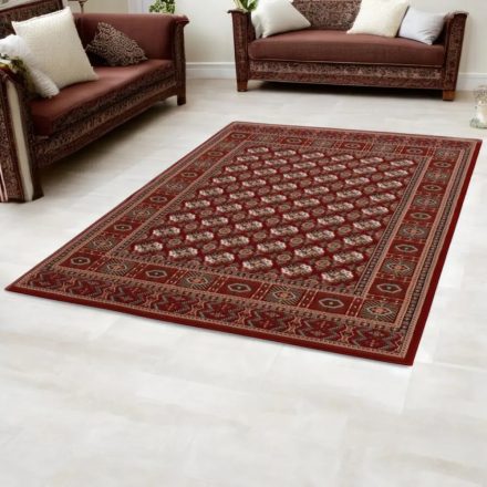 Tapis acrylique à motif Bokhara - bordeaux 160x230