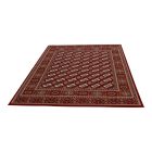 Tapis acrylique à motif Bokhara - bordeaux 160x230