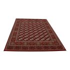 Tapis acrylique à motif Bokhara - bordeaux 200x300