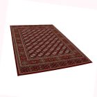 Tapis acrylique à motif Bokhara - bordeaux 200x300