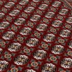 Tapis acrylique à motif Bokhara - bordeaux 200x300
