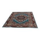 Tapis acrylique à motif Tabriz - turquoise 160x230