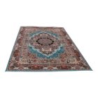 Tapis acrylique à motif Tabriz - turquoise 160x230