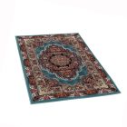 Tapis Persan bleu Tabriz 80x120 tapis acrylique exclusif
