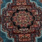 Tapis Persan bleu Tabriz 80x120 tapis acrylique exclusif