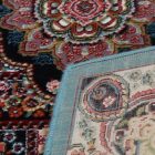 Tapis Persan bleu Tabriz 80x120 tapis acrylique exclusif