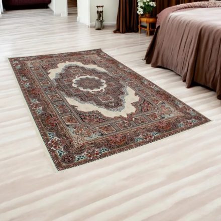 Tapis Persan beige TABRIZ 140x200 tapis acrylique de qualité