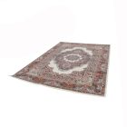 Tapis acrylique à motif Tabriz - beige 140x200