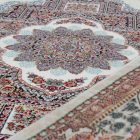 Tapis acrylique à motif Tabriz - beige 140x200
