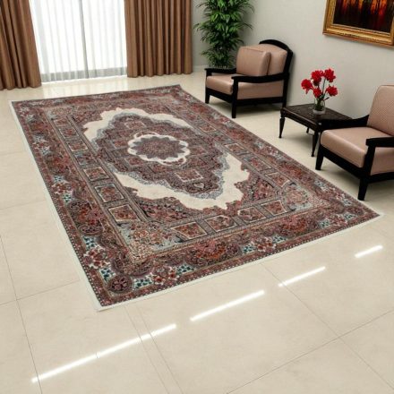 Tapis Persan beige TABRIZ 200x300 tapis acrylique exclusif pour le salon
