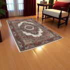 Tapis acrylique à motif Tabriz - beige 80x120