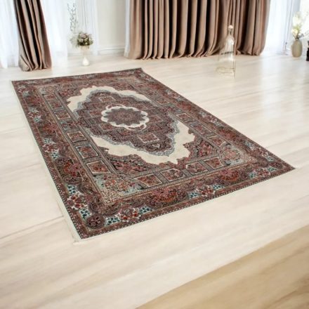 Tapis Persan beige Tabriz 80x120 tapis acrylique de luxe