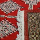 Tapis oriental bordeaux Bokhara 259x156 tapis fait main